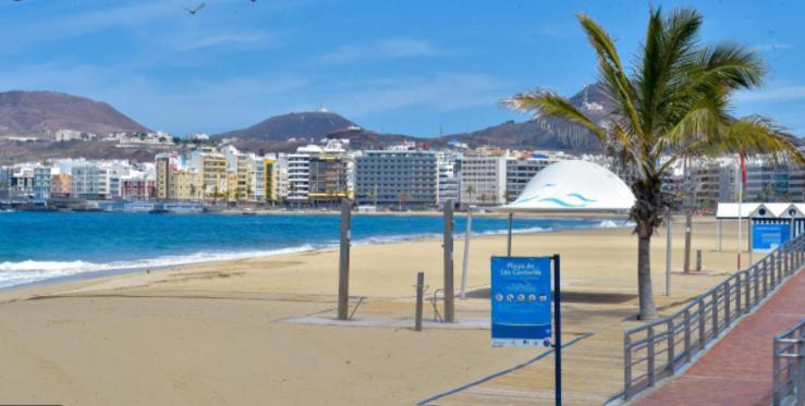 Atico Luxury Vista Mar Las Canteras Las Palmas de Gran Canaria Extérieur photo