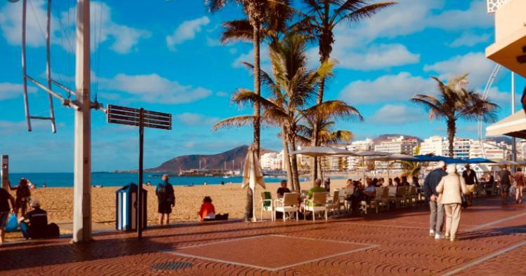 Atico Luxury Vista Mar Las Canteras Las Palmas de Gran Canaria Extérieur photo